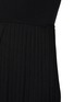  - ALAÏA - Strapless Pleated Front Slit Dress