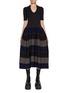 Main View - Click To Enlarge - CFCL - Pottery Stand Up Collar Dress