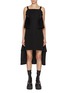 Main View - Click To Enlarge - CFCL - AC Milan Rib Drape Dress