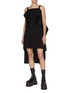 Figure View - Click To Enlarge - CFCL - AC Milan Rib Drape Dress