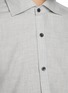  - ISAIA - Spread Collar Cotton Cashmere Shirt