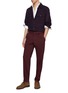 Figure View - Click To Enlarge - ISAIA - Button Up Check Cashmere Silk Shirt Jacket