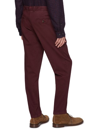 Back View - Click To Enlarge - ISAIA - Regular Fit Cotton Blend Chinos