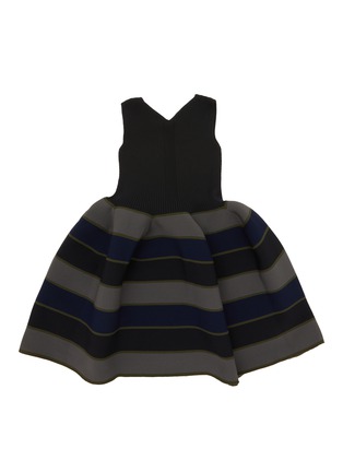 Figure View - Click To Enlarge - CFCL - Pottery Striped Sleeveless Kids Dress