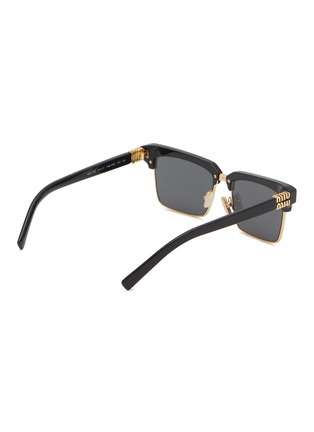 Figure View - Click To Enlarge - MIU MIU - Acetate Square Sunglasses