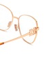 Detail View - Click To Enlarge - MIU MIU - Metal Pilot Optical Glasses