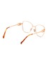 Figure View - Click To Enlarge - MIU MIU - Metal Pilot Optical Glasses