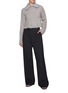 Figure View - Click To Enlarge - LOEWE - Peplum Polo Sweater