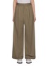 Main View - Click To Enlarge - LOEWE - Pleated Cotton Silk Trousers