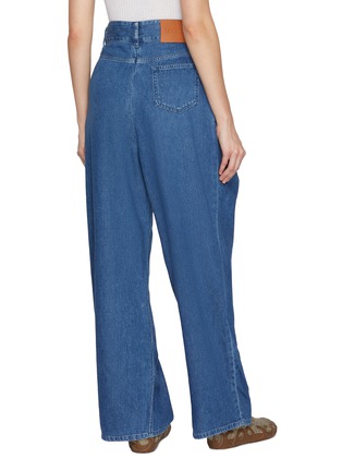 Back View - Click To Enlarge - LOEWE - Wrap Medium Wash Jeans