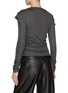 Back View - Click To Enlarge - LOEWE - Ruched Long Sleeve Top