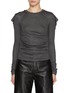 Main View - Click To Enlarge - LOEWE - Ruched Long Sleeve Top