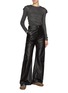 Figure View - Click To Enlarge - LOEWE - Ruched Long Sleeve Top