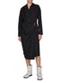 Figure View - Click To Enlarge - LOEWE - Belted Wool Dress