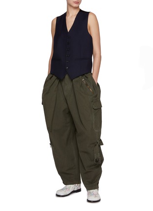 Figure View - Click To Enlarge - LOEWE - Balloon Cotton Cargo Pants