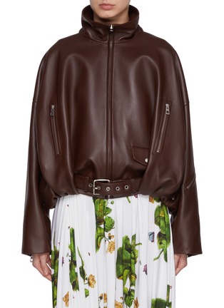 Main View - Click To Enlarge - LOEWE - Balloon Leather Jacket