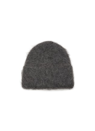 Figure View - Click To Enlarge - TOTEME - Alpaca Knit Fold Beanie