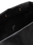 Detail View - Click To Enlarge - DISCORD YOHJI YAMAMOTO - Small Leather Drum Dyed Leather Reversible Tote Bag