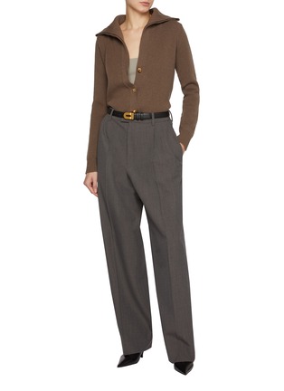 Figure View - Click To Enlarge - BOTTEGA VENETA - Tapered Trousers