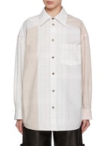 【BOTTEGA VENETA】SHIRT コットンツイル シャツ Curved Shape Cotton Linen Shirt | BOTTEGA VENETA | elysewalker