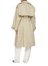 Back View - Click To Enlarge - BOTTEGA VENETA - Notebook Cotton Silk Trench Coat