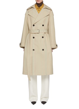 BOTTEGA VENETA | Notebook Cotton Silk Trench Coat