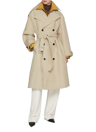 BOTTEGA VENETA | Notebook Cotton Silk Trench Coat