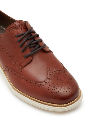 Detail View - Click To Enlarge - COLE HAAN - ØriginalGrand Remastered Wingtip Leather Men's Sneakers