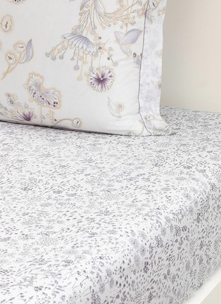 Main View - Click To Enlarge - YVES DELORME - Givre King Size Duvet Cover Set