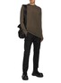 Figure View - Click To Enlarge - RICK OWENS  - Rasato Wool Sweater