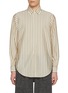 Main View - Click To Enlarge - J∞QUALITY - Goodpeople Goodstitching Goodproduct Striped Cotton Blend Shirt