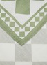 Detail View - Click To Enlarge - SUMMERILL & BISHOP - X Claridge's Linen Napkin — Green Check