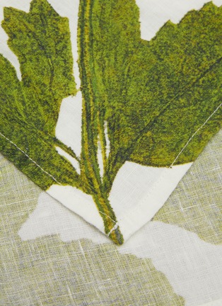 Detail View - Click To Enlarge - SUMMERILL & BISHOP - Herb Garden Linen Tablecloth