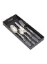 Detail View - Click To Enlarge - CASA BUGATTI - Aladdin Stainless Steel Cutlery Set — Transparent