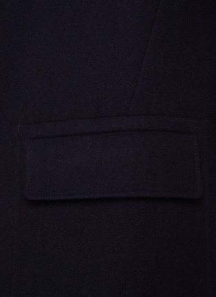  - CANALI - Hidden Button Wool Overcoat