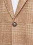  - CANALI - Notch Lapel Single Breasted Wool-Cashmere Blazer