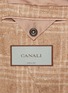  - CANALI - Notch Lapel Single Breasted Wool-Cashmere Blazer