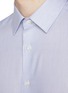  - CANALI - Cotton Dot Stripe Point Collar Shirt