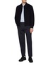 Figure View - Click To Enlarge - ZEGNA - Crewneck Cashseta Cashmere Silk Sweater