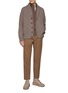 Figure View - Click To Enlarge - ZEGNA - Shawl lapel Oasi Cashmere Cardigan