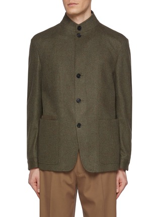 Main View - Click To Enlarge - ZEGNA - Oasi Cashmere Chore Jacket