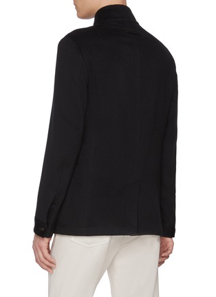 Back View - Click To Enlarge - ZEGNA - Oasi Cashmere Chore Jacket