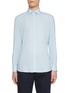 Main View - Click To Enlarge - ZEGNA - Spread Collar Cotton Cashmere Shirt