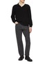 Figure View - Click To Enlarge - ZEGNA - Oasi Cashmere Honeycomb Polo Shirt