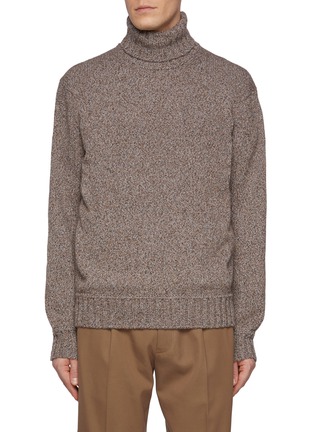 Main View - Click To Enlarge - ZEGNA - Turtleneck Oasi Cashmere Sweater