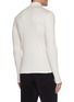 Back View - Click To Enlarge - ZEGNA - Oasi Mock Neck Half Zip Cashmere Sweater