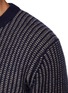  - ZEGNA - Contrast Edge Cashmere Mohair Silk Sweater