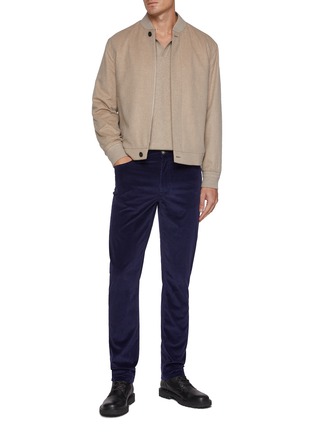 Figure View - Click To Enlarge - ZEGNA - Cashco Corduroy Pants