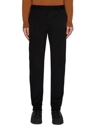 Main View - Click To Enlarge - ZEGNA - Winter Chino Flat Front Pants