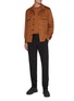 Figure View - Click To Enlarge - ZEGNA - Winter Chino Flat Front Pants